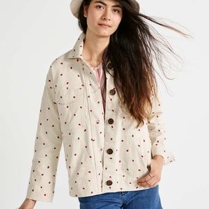 madewell strawberry jacket